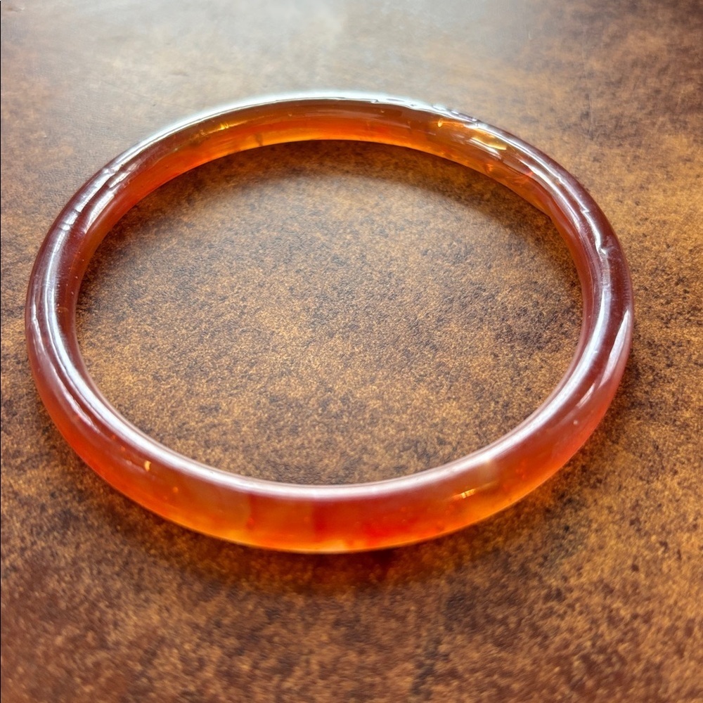 Set of glass bangle bracelets - Picture 3 of 5
